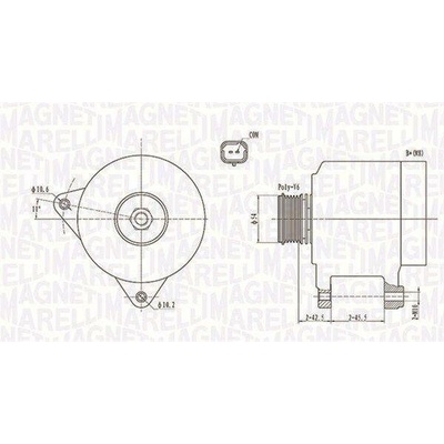 Generátor MAGNETI MARELLI 063731914010