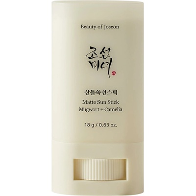 Beauty of Joseon Matte Sun Stick: Mugwort + Camelia Слънцезащитен продукт дамски 18gr
