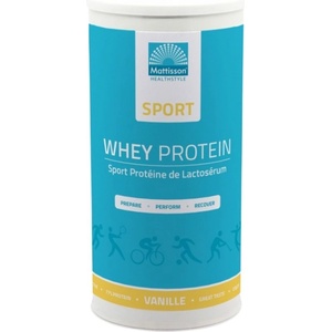 Mattisson Sport Whey Protein | with Stevia [450 грама] Ванилия