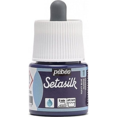 Pébéo Setasilk Farba na hodváb 11 Navy Blue 45 ml