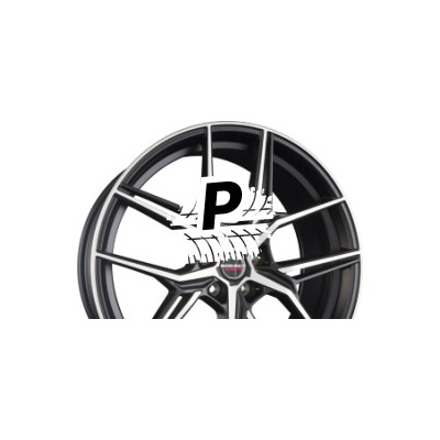 BORBET QX 8x19 5x112 ET44 black polished matt
