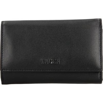 Lagen střední dámská peněženka kožená černá BLC/5304/222 black