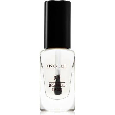 Inglot Hrebiky Lak-na-nehtyO2M Breathable Top Coat 11 ml (24 455,00 Kč / 1 l)