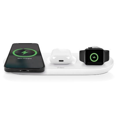 Ttec Безжично зарядно устройство ttec SmartCharger Air+ iPhone+Apple Watch+AirPods Wireless Fast