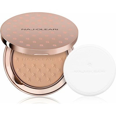Naj Oleari Skin Caress Pressed Powder kompaktný púder so zmatňujúcim efektom 03 Sienna 9,5 g