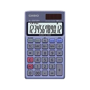 Casio Калкулатор 12 разряда sl-320ter Калкулатори