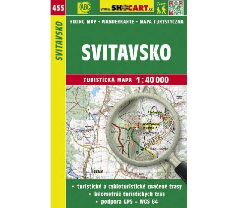 Turistická mapa Svitavsko