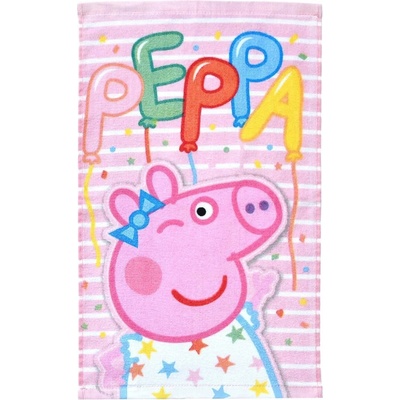 Carbotex Bavlněný ručníček 30 x 50 cm Prasátko Pepina Narozeninová Oslava