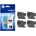 Brother 4-pack of Black Cyan Magenta and Yellow 200-page sta (LC421VAL)