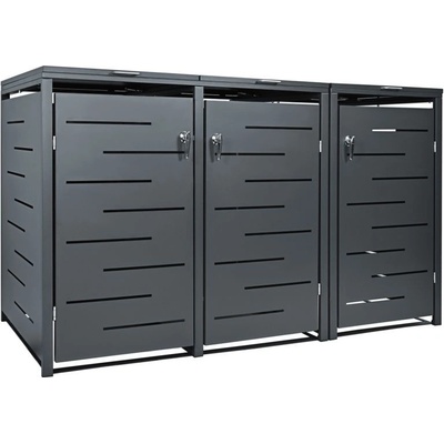 Stilista 91253 STILISTA 201 x 80 x 116 cm antracit – Hledejceny.cz