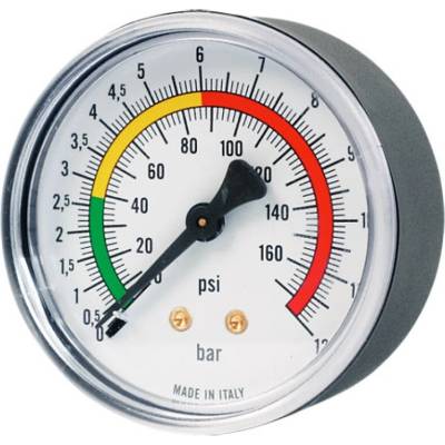 TS pneuhustiče 63 mm, R1/4" 0-12 bar