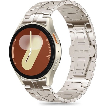 Tech-Protect Стоманена верижка за Samsung Galaxy Watch 4/5/5 Pro/ 6/7/FE от Tech-Protect Stainless Line - Titanium (5906302313570)