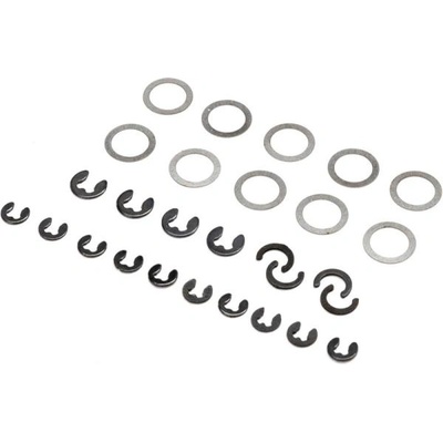 Losi Лоси E-клипове, шайби: Mini LMT