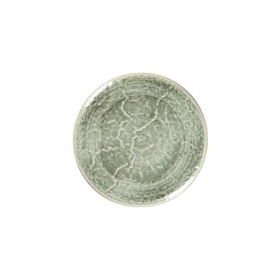 RAK Porcelain Krush tanier plytký coupe 15 cm, zelený KSRP15SG-24