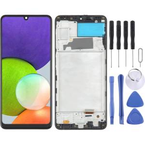 Samsung LCD Дисплей и Тъч Скрийн с Рамка за Samsung Galaxy A22 4G SM-A225