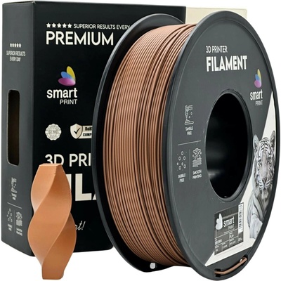 Smart Print PLA+ hnědá 1.75mm 1kg – Zboží Živě
