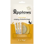 Applaws Пилешка Кремообразна Лакомство за Котки 4 x 15 г