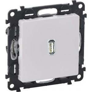 Legrand Розетка USB за зареждане тип C 1.5A 7.5W цвят Бял Valena Life - 753105 (753105)