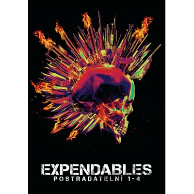Expendables: Postradatelní kolekce 1-4. DVD
