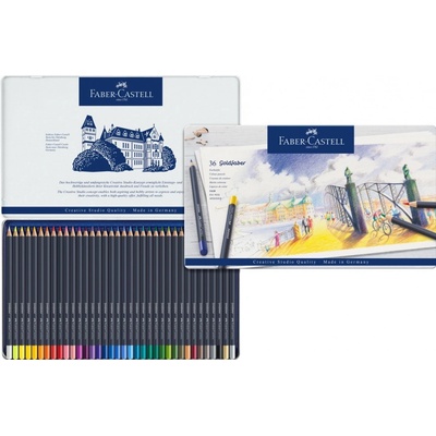 Faber-Castell 114736 Goldfaber plechová krabička 36 ks