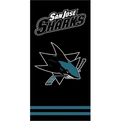 TipTrade Osuška NHL 70 x 140 cm San Jose Sharks