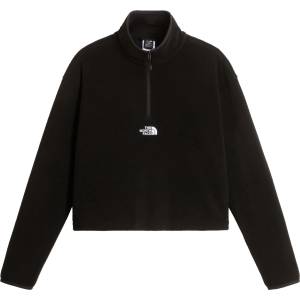 The North Face Дамски поларен пуловер The North Face Women's Novelty Logo Glacier 1/4 Zip Fleece jumper - TNF Black (105-7920-0113)
