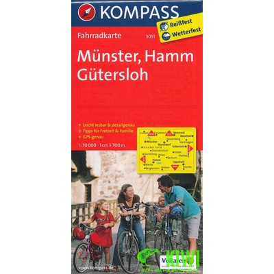 Munster,Hamm,Gutersloh 1:70 t. laminovaná