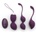 Rimba Rimini Kegel Ball Training Set Purple
