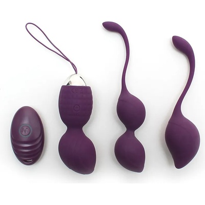 Rimba Rimini Kegel Ball Training Set Purple