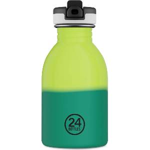 24Bottles Бутилка за вода Urban Bottle Kids Reactive 250 мл жълто-зелена (002007)