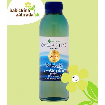 Nutraceutica Rybí olej s Vitamínom A + D + E 270 ml