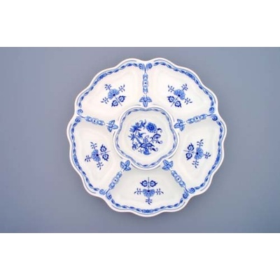 Český porcelán Dubí Cibulák mísa šestidílná 10461 35,2 cm