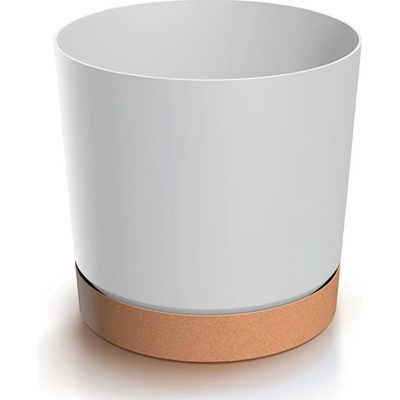 PROSPERPLAST Kvetináč TUBO PM 29,2cm biely naturo