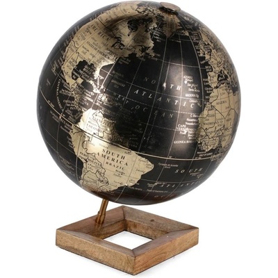 Bizzotto Adventure ЧЕРЕН ДЪРВЕН ГЛОБУС ЗА ДЕКОРАЦИЯ h38 (0183004)