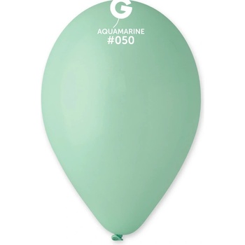 Gemar #050 Set 30cm latexový balónek Aquamarínový