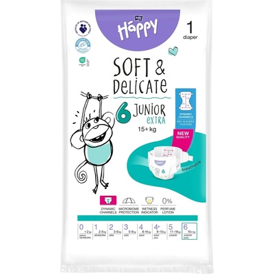 Bella Baby Happy Soft&Delicate 6 Junior Extra 1 ks