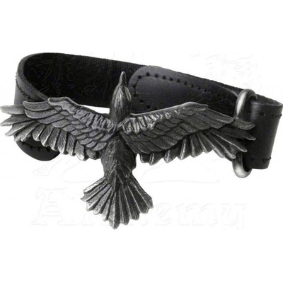 Alchemy Gothic Black Consort Wriststrap A109