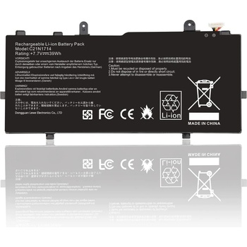 Image 1 of ASUS Asus, 2 клетки, 7.6V, 37Wh, Заместител (C21N1714)