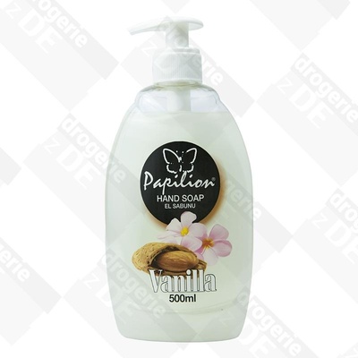 Papilion mýdlo na ruce vanilka a mandle 500 ml