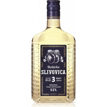 Bošácka Slivovica Exclusive 3y 52% 0,7 l (čistá fľaša)
