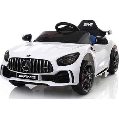 Mamido detské elektrické autíčko Mercedes GTR biela