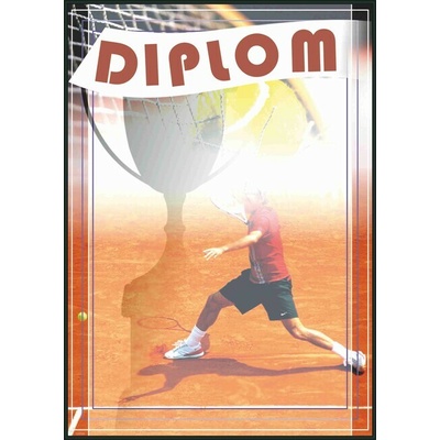 DIP68 Diplom papier tenis A4