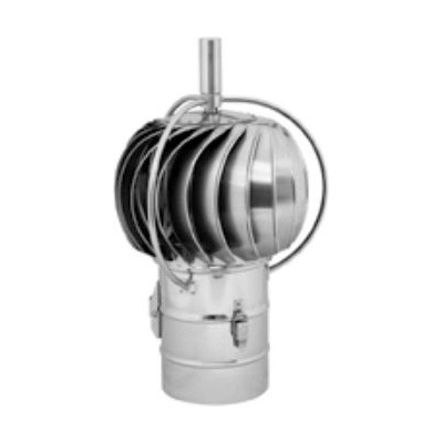 Karl hlavice S 15 výklopná s redukcí na nerez rouru 150mm