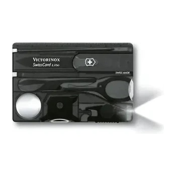 Image 1 of Victorinox Швейцарски джобен нож-карта Victorinox SwissCard Lite Onyx 0.7333. T3 (0.7333.T3)