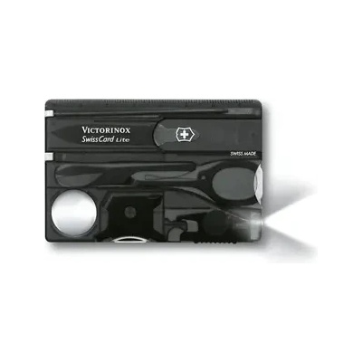 Victorinox Швейцарски джобен нож-карта Victorinox SwissCard Lite Onyx 0.7333. T3 (0.7333.T3)