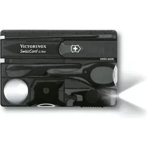Victorinox Швейцарски джобен нож-карта Victorinox SwissCard Lite Onyx 0.7333. T3 (0.7333.T3)
