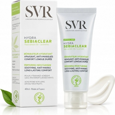 SVR Sebiaclear Hydra Regenerační krém pro pleť se sklonem k akné 40 ml