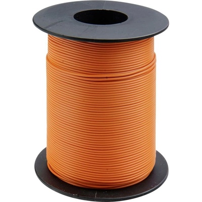 Donau Elektronik 119-17 1 x 0.14 mm² oranžová 100 m