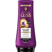 Gliss Full Hair Wonder regeneračný balzam pre krehké vlasy 200 ml