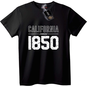 NOONEBRAND Тениска California 1850 винтидж - 2XL, White